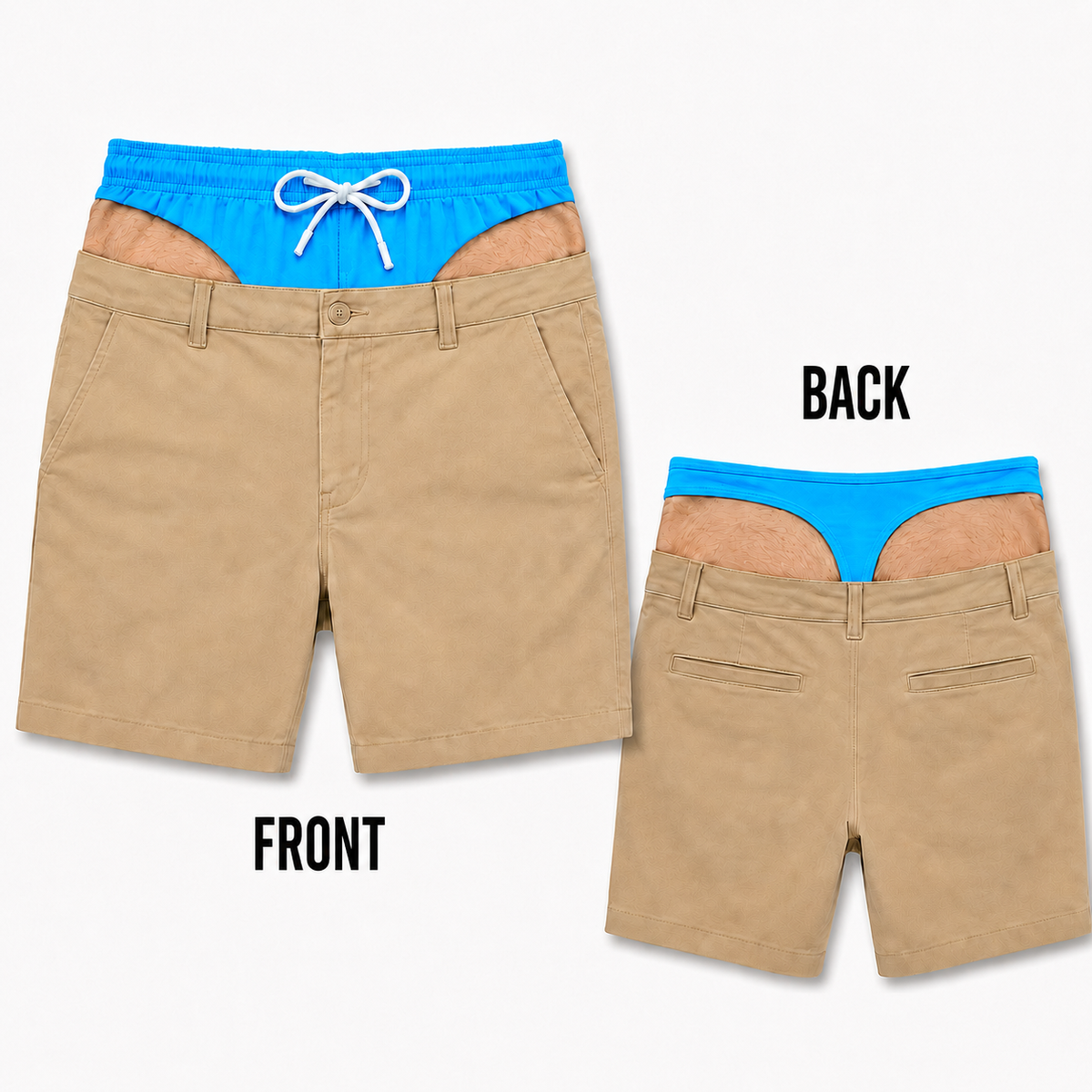Peekaboo Golf Shorts