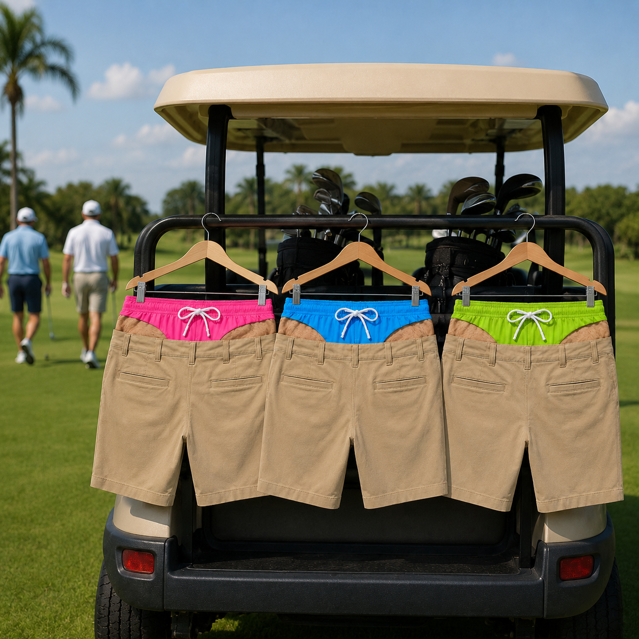 Peekaboo Golf Shorts