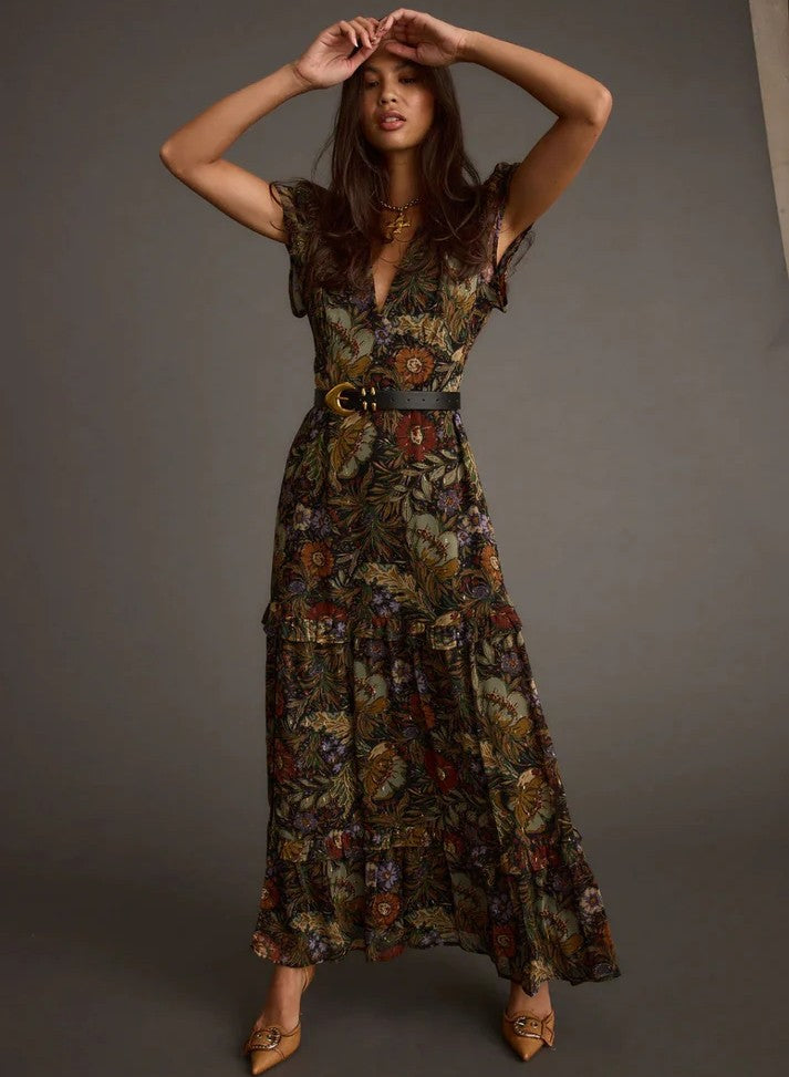 Sundance Floral Paisley Maxi Dress